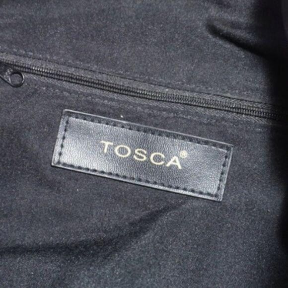 TOSCA BLU Metallic Silver Shoulder Tote Bag/Purse - Picture 5 of 8